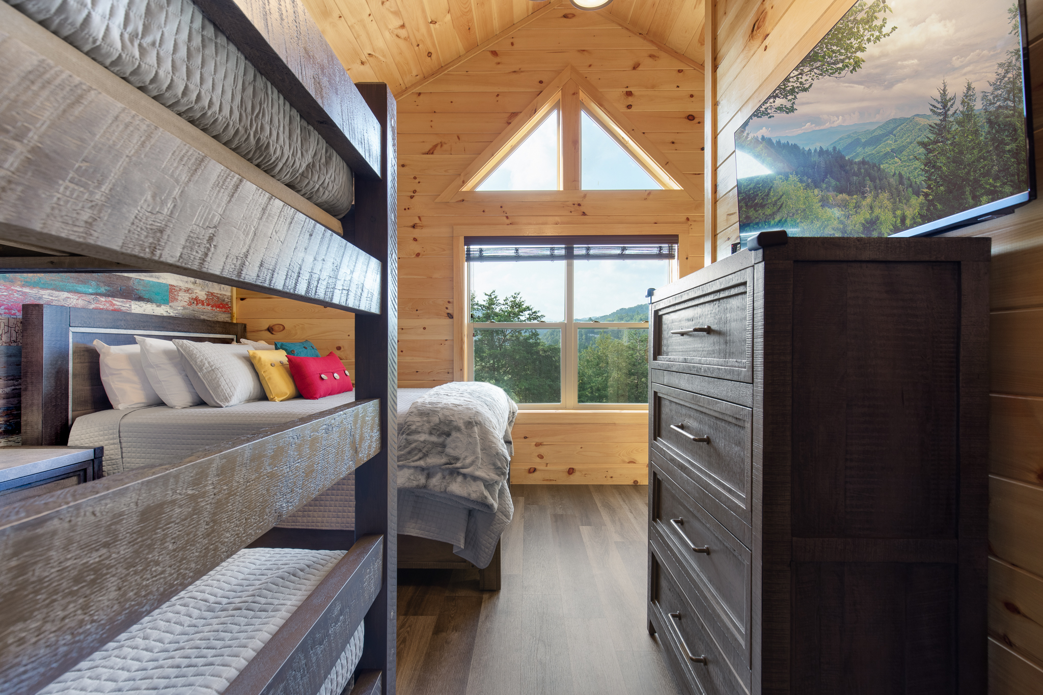 Smoky Bear Splash 43 - Upper Right Smokys Favorite Bedroom Angelique Gunderson