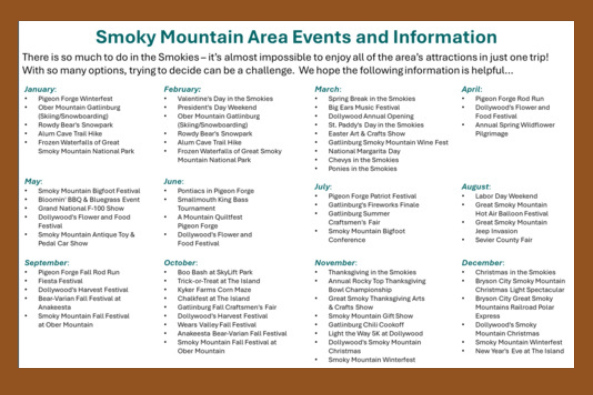 Smoky Bear Splash 66 - Smoky Mountain Area Events Angelique Gunderson